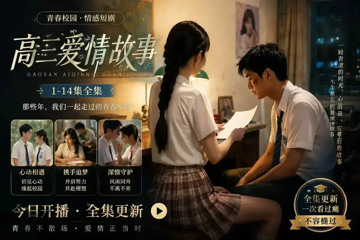 《B中爱情故事》AI短剧未删减完整版-4KHDR画质-百度网盘在线秒存-高清观看B中爱情故事