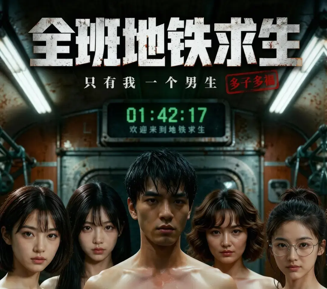 AI短剧《全班地铁求生，只有我一个男生》全集免费在线看 - 地铁全员被困人性抉择 - HD高清完整版夸克网盘资源