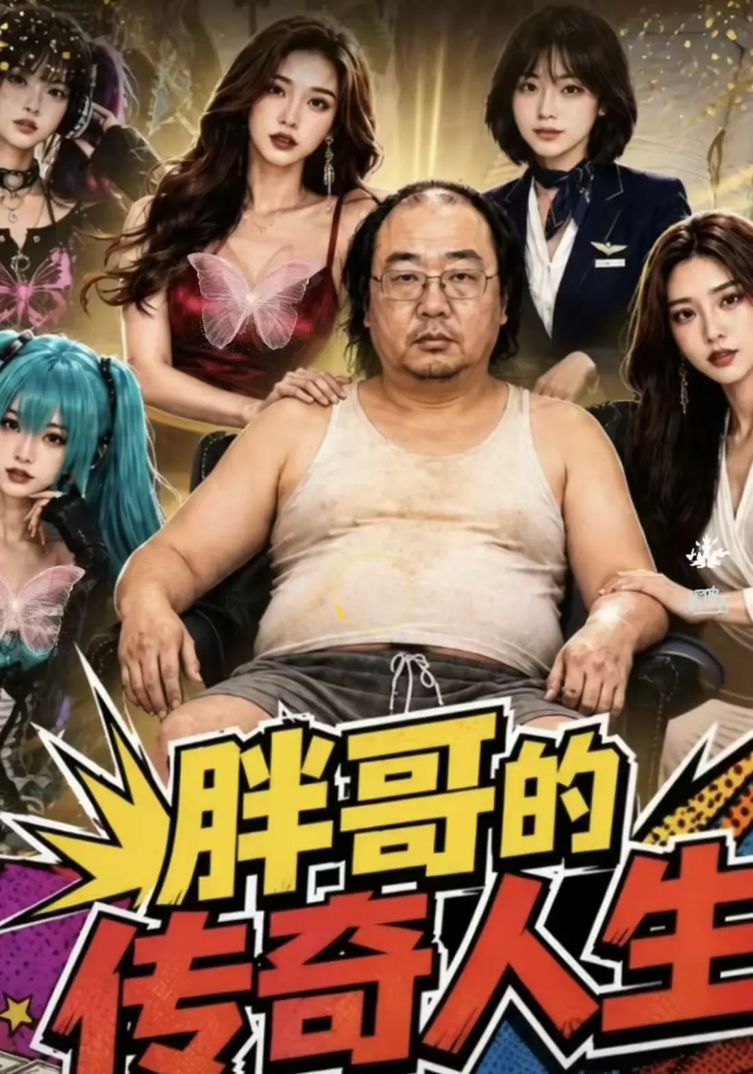 《胖哥的传奇人生》全集无广告免费在线观看-胖哥的传奇人生夸克迅雷百度云网盘资源直达-200斤胖子逆袭解气短剧